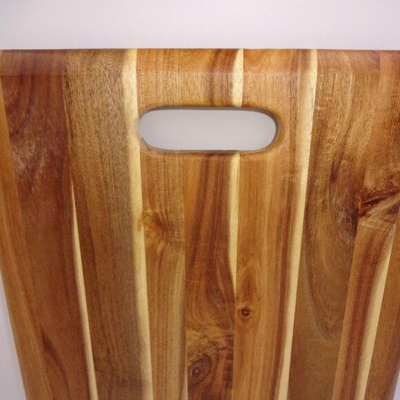 Brown Architec Gripperwood Acacia Wood Cutting Board 12" x 16" Gripper Feet - Picture 2 of 5